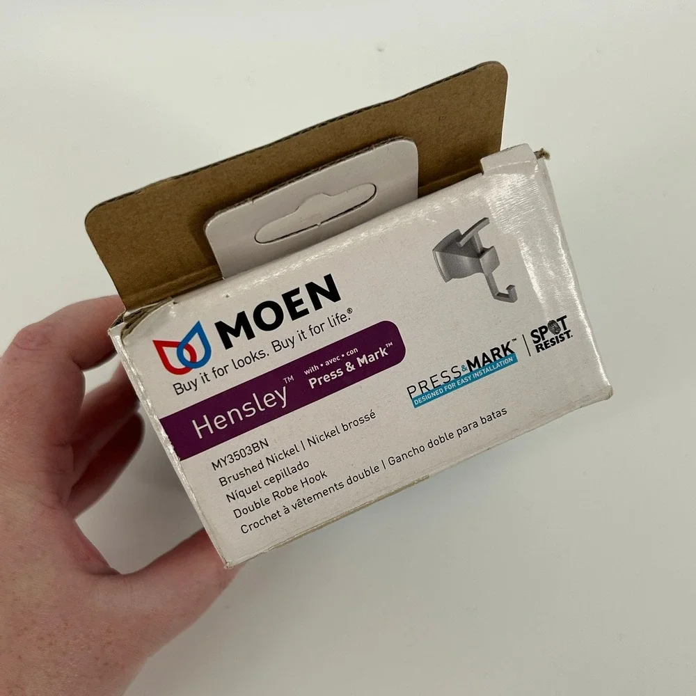 Moen hensley brushed